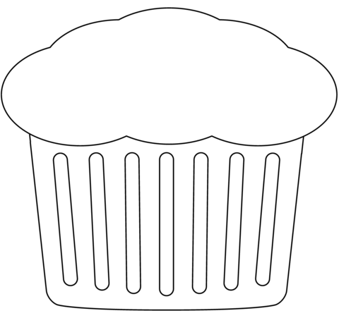 Big muffin coloring book